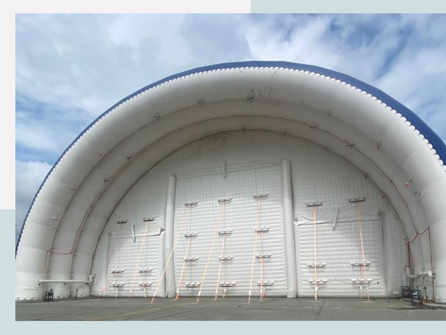 Пневмокаркасные ангары от СтальСтрой по цене от 610 руб.